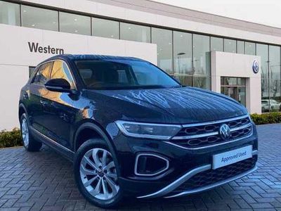 Black Used 2024 VW T-Roc Style SUV | £24,398 (A bit pricey)