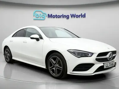 Used Mercedes CLA250e AMG Line Premium Plus 2021 White Coupe