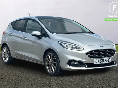Used Ford Fiesta Vignale 125 HP (91 kW) 2018 Silver Hatchback