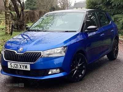 Blue Used 2021 Skoda Fabia Colour Edition Hatchback | £10,495 (Fair price)