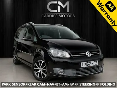 Used VW Touran SE 140 HP (102 kW) 2013 Black MPV