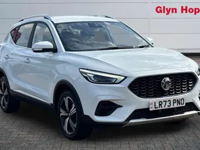 Used MG ZS Excite 106 HP (77 kW) 2023 White SUV
