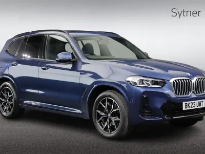 Used BMW X3 M Sport 187 HP (137 kW) 2023 Blue SUV