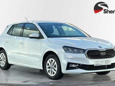 Used Skoda Fabia SE 116 HP (85 kW) 2025 White Hatchback
