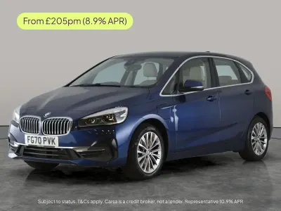 Begagnad BMW 225 Luxury Line 2020 Blå Halvkombi