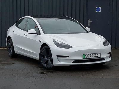 White Used 2022 Tesla Model 3 RWD Sedan | £21,498 (Fair price)
