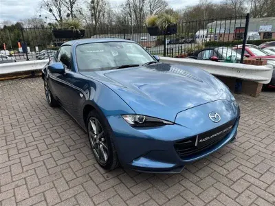 Used Mazda MX5 Inclusive 160 HP (117 kW) 2018 Blue Cabriolet