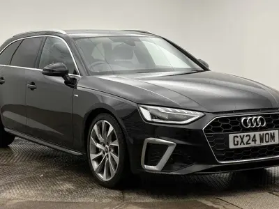 Used Audi A4 S-Line 204 HP (150 kW) 2024 Black Estate