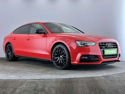 Used Audi A5 Black Edition 2016 Red Coupe