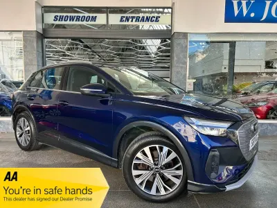 Used Audi Q4 e-tron Sport 125 kW (170 HP) 2022 Blue SUV
