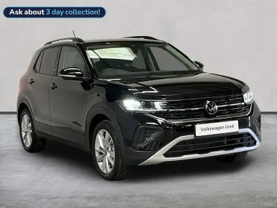 New VW T-Cross Match 95 HP (69 kW) 2026 Black SUV