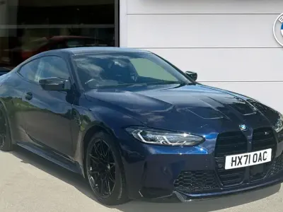 Used BMW M4 Competition Edition 503 HP (369 kW) 2021 Blue Coupe