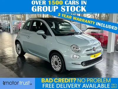 Begagnad Fiat 500C S 70 HK (51 kW) 2023 Grön Cab