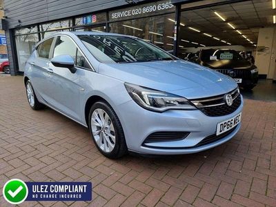 Used Vauxhall Astra Design Edition 125 HP (91 kW) 2016 Silver Hatchback
