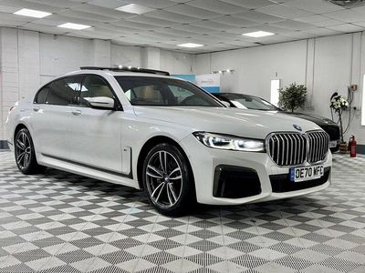 Used BMW 730L M Sport 286 HP (210 kW) 2021 White Sedan