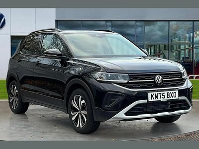 Black New 2025 VW T-Cross Match SUV | £24,048 (Fair price)