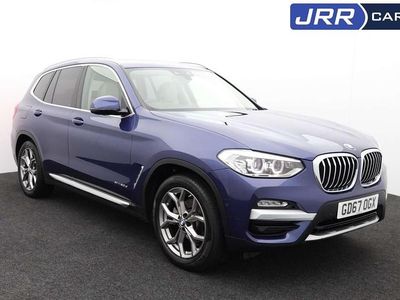 Blue Used 2018 BMW X3 xLine SUV | £16,950 (Fair price)
