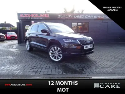 Usado Skoda Karoq 150 CV (110 kW) 2018 Negro SUV