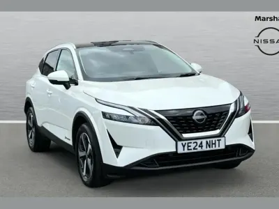 Used Nissan Qashqai N-Connecta 190 HP (139 kW) 2024 White SUV