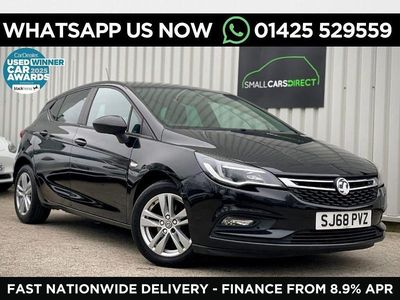Used Vauxhall Astra Design Edition 2018 Black Hatchback