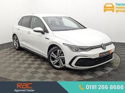 Used VW Golf VII R-line 130 HP (95 kW) 2021 White Hatchback