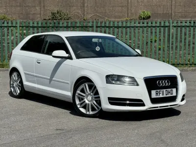 Used Audi A3 2011 White Hatchback