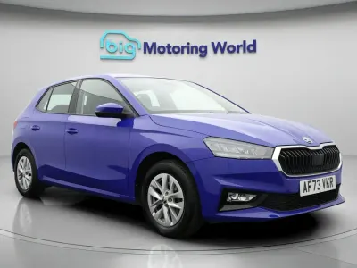 Used Skoda Fabia Comfort 110 HP (80 kW) 2023 Blue Hatchback