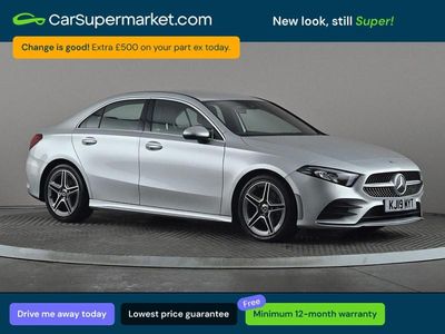 Used Mercedes A180 AMG line 116 HP (85 kW) 2019 Silver Sedan