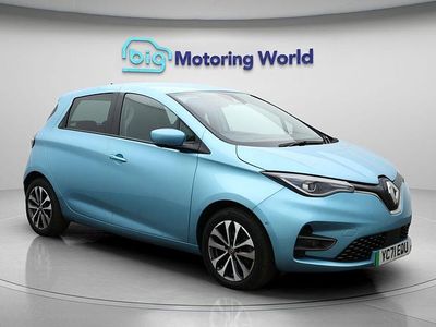 Used Renault Zoe GT-Line 100 kW (136 HP) 2021 Blue Hatchback
