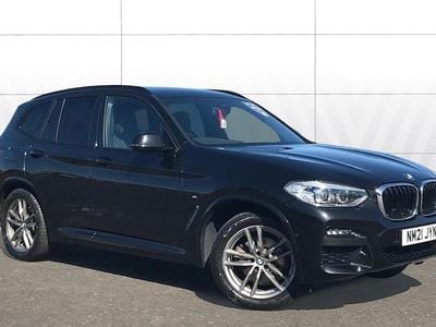 Used BMW X3 M Sport 190 HP (139 kW) 2021 Black SUV
