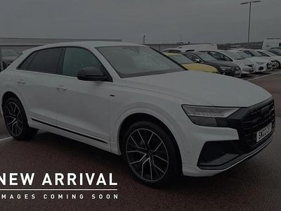 White Used 2022 Audi Q8 Black Edition SUV | £46,999 (Fair price)