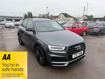 Begagnad Audi Q3 Black Edition 150 HK (110 kW) 2017 Grå SUV