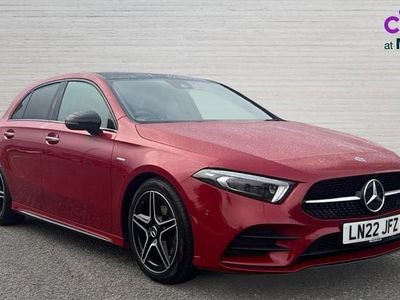 Used Mercedes A200 AMG Line Premium Plus 163 HP (119 kW) 2022 Red Hatchback