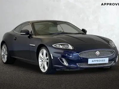Used Jaguar XK 385 HP (283 kW) 2014 Dark sapphire Coupe