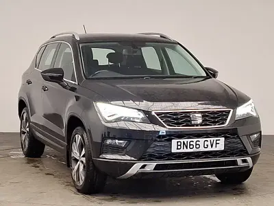 Used Seat Ateca Ecomotive 115 HP (84 kW) 2016 Black SUV