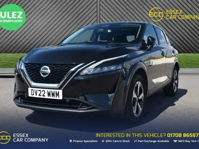 Used Nissan Qashqai N-Connecta 140 HP (102 kW) 2022 Black SUV