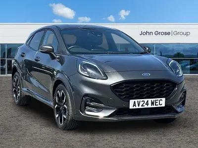 Begagnad Ford Puma ST-Line X 2024 Grå SUV