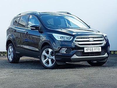 Used Ford Kuga Titanium X 150 HP (110 kW) 2018 Black SUV