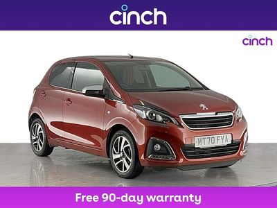 Red Used 2021 Peugeot 108 Collection Hatchback | £8,999 (Fair price)