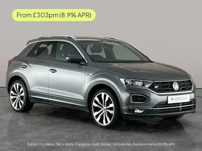 Używany VW T-Roc R-line 150 KM (110 kW) 2020 Szary SUV