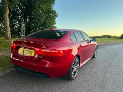 Used Jaguar XE R-Sport 2016 Red Sedan