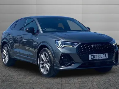Used Audi Q3 Sportback Black Edition 148 HP (108 kW) 2023 Daytona grey SUV