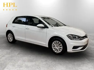 Used VW Golf VII S 85 HP (62 kW) 2018 White Hatchback