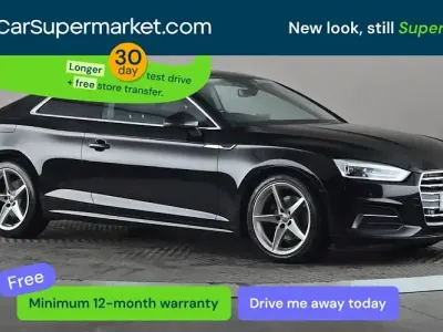 Usado Audi A5 Sport 150 HP (110 kW) 2018 Preto Coupé