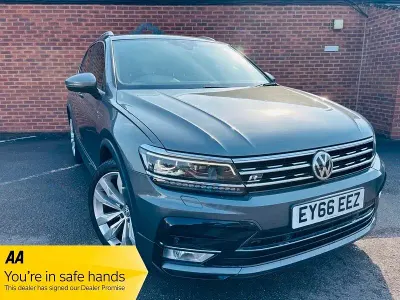 Used VW Tiguan R-line 150 HP (110 kW) 2016 Grey SUV
