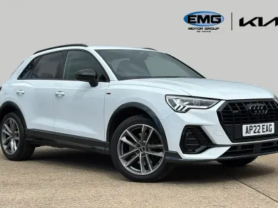 Used Audi Q3 Black Edition 190 HP (139 kW) 2022 White SUV