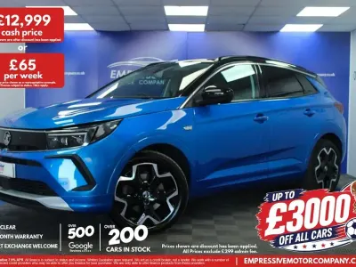 Used Vauxhall Grandland X Ultimate 2022 Blue SUV