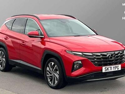 Red Used 2021 Hyundai Tucson Premium SUV | £17,382 (A bit pricey)