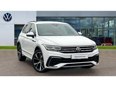 Used VW Tiguan R-line 150 HP (110 kW) 2023 Pure white SUV