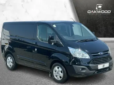 Used Ford Transit Custom Limited 125 HP (91 kW) 2016 Black Van